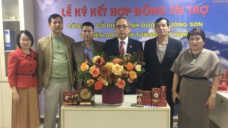 Linh dược Trường Sơn tài trợ cho Liên đoàn cờ tướng Việt Nam