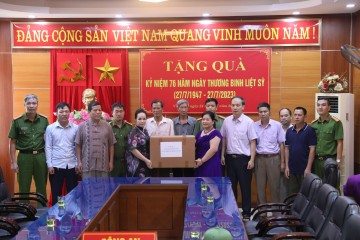 Linh Dược Trường Sơn tham gia chương trình tri ân người có công và gia đình chính sách huyện Việt Yên